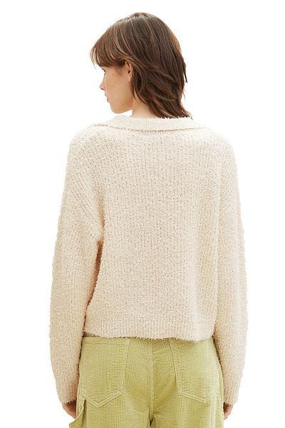 Tom Tailor Denim Hanorac Femei / Fete bej neutru moale