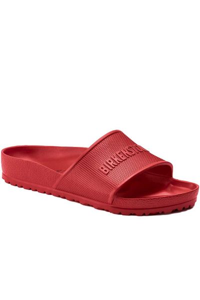 Birkenstock بربادوس إيفا النعال الحمراء للجنسين1017718-4451