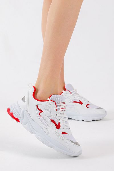 Tonny Black Unisex Weiß Rot Sportschuhe Tb251