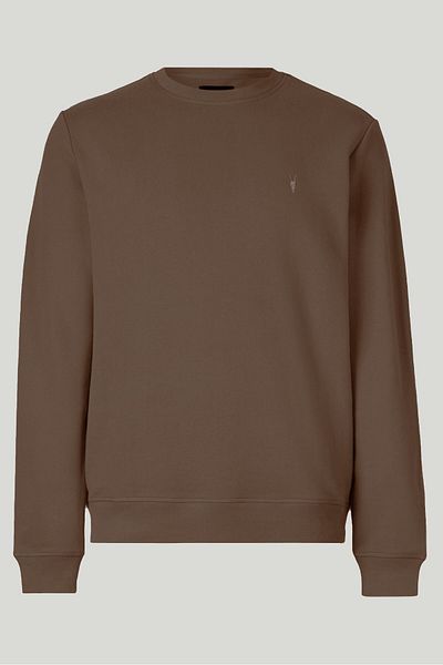 COMBİNE MİCHAİL Coffee Color Crew Neck Sweatshirt