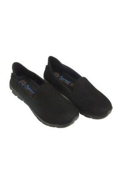 Servet Pantofi de balerină sport ortopedici negri de damă