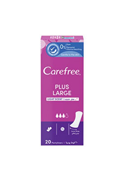 Carefree ( 3 PCS ) Carefree Plus Large Daily Pad 20 pcs