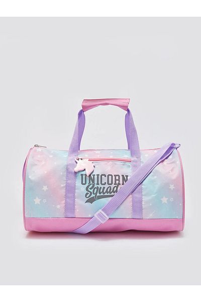 LC Waikiki lC WAiKiKi̇ Unicorn Printed Girl's Shoulder Bag