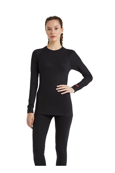 Blackspade Unisex Thermal T-Shirt Level 2 9259 - Black