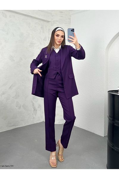 Rashell SET DRESS 4 Pieces (JACKET+PANTS+VEST+SHIRT)