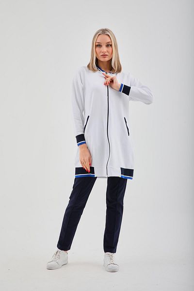 WestBound Hijab Daily Sports Double Suit WHITE