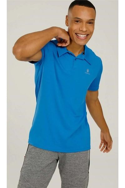 lumberjack تي شيرت M-ct461 Sherman T-sh 3fx - - ساكس أزرق - S - St06313-sax Blue-s