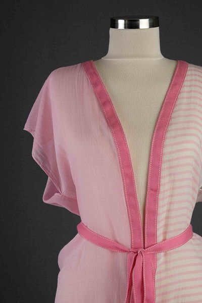Dosimira Straight Striped Kimono