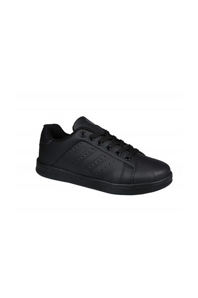 Pierre Cardin 10144 Μαύρα Δερμάτινα Γυναικεία Αθλητικά Παπούτσια