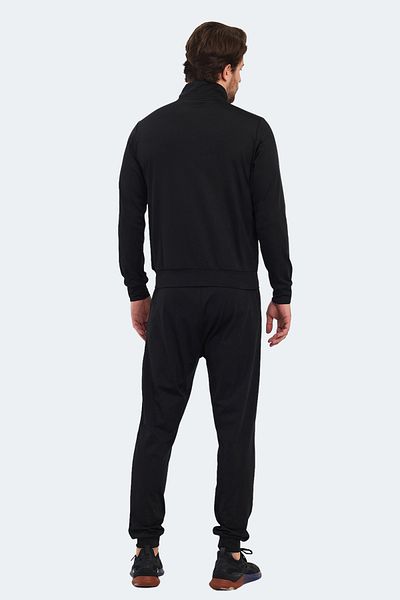 Slazenger طقم رياضي رجالي أسود - KLOTEN IN