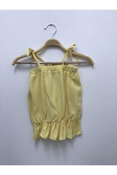 Pitti بلوزة بناتي صفراء 92900