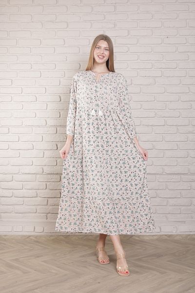 mervemoda Rochie țesută de vară pentru femei de mărimi plus