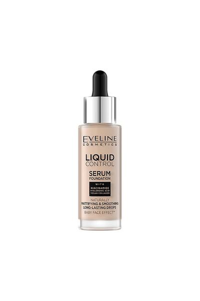 Eveline Cosmetics Vegan Collagen Foundation with Niacinamide - Liquid Control with Dropper