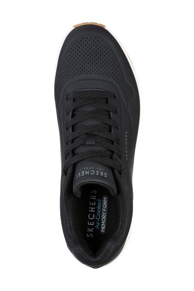 SKECHERS Čierne vychádzkové topánky