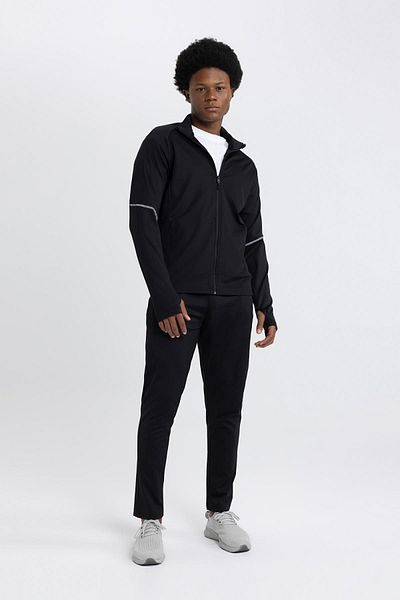 DeFacto Fit Slim Fit Double Pocket Standardní noha Skuba Diving Fabric Athlete Jogger B4536ax24sp