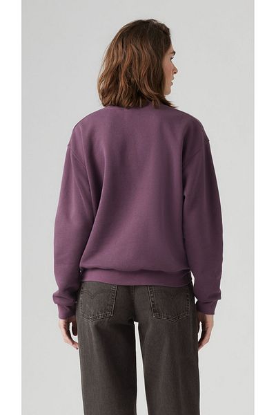Levi's سويت شيرت نسائي أرجواني برقبة دائرية - 001TY-0004