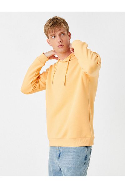 Koton Basic Kapuzenpullover Raised