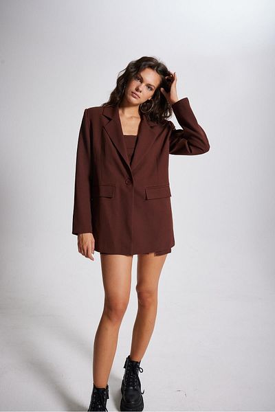 HOLLY LOLLY Jachetă maro Panky Blazer