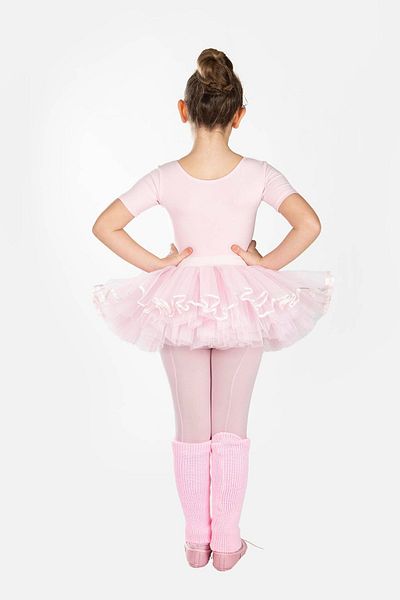 Carmen Bale Ballet Costume, Short Sleeve Swimsuit & Ribbon Skirt & Leggings