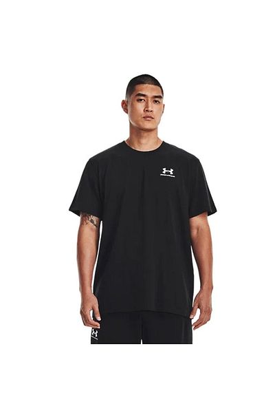 Under Armour Emb Heavyweight pánské černé tréninkové tričko 1373997-001