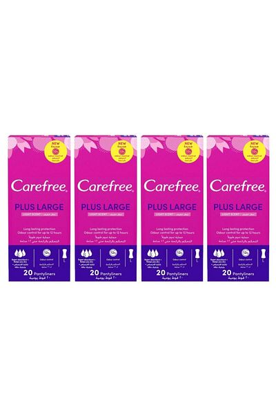 Carefree 4x Plus Large Daily Pad 20pcs