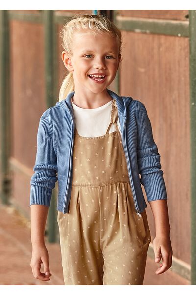MAYORAL Girl's Knitwear Cardigan with Hood - 3346