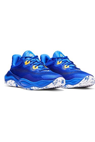 Under Armour Pantofi de baschet albastru pentru bărbați Curry Splash 24 3027636 -401