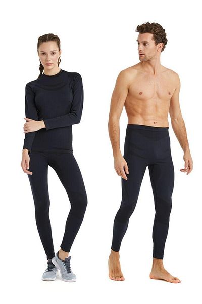 Blackspade Unisex Thermal Bottom Underwear - Black
