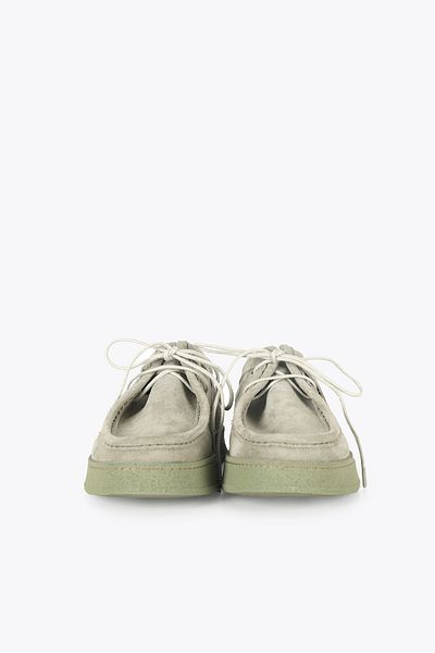 GIESTO Khaki Suede Leather Shoes