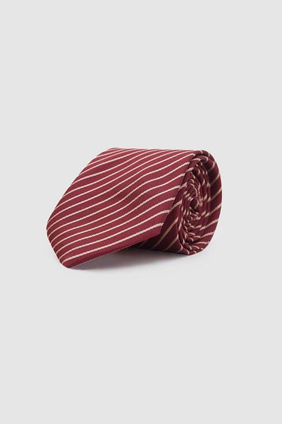 D'S Damat ربطة عنق Ds Damat باللون العنابي مقاس 5.5 سم