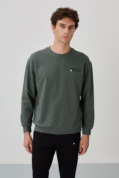 TOMMY LIFE Çağla Set de trening oversize pentru bărbați, negru, casual - 85120