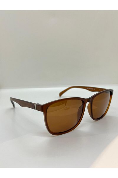 De Valentini Yg2004 Brown Polarized Sunglasses