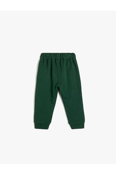 Koton Bavlněné tepláky Jogger - šněrování v pase