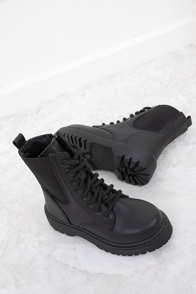SOHO Schwarze Kinderstiefel - Modell Bootie 19858