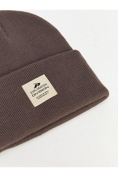 LC Waikiki Мъжка барета с бродирани етикети