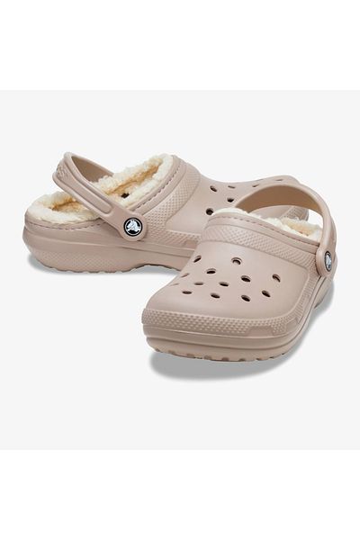 Crocs Klasické hnedé sandále s podšívkou (203591-2yb)