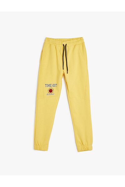 Koton Jogger-Jogginghose mit Slogan-Print-Detail