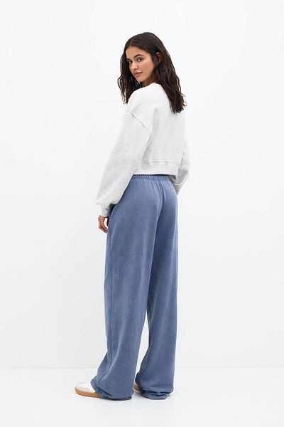 Pull & Bear بنطال رياضي واسع الساق