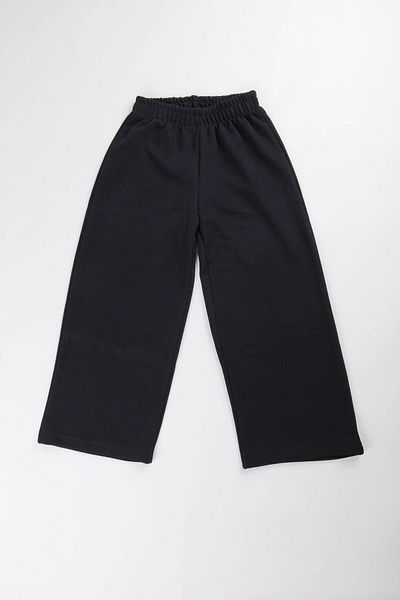 Perendi Pantaloni de trening pentru fete, cu croiala largă, confortabili, bleumarin