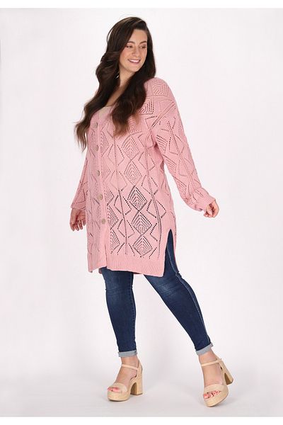 USHA Plus Size Cardigan