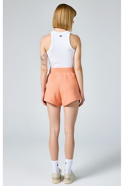 Champion Pantaloni scurți Eco Future Pantaloni scurți portocalii din bumbac organic