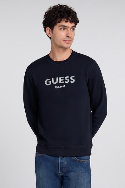 Guess BOX CN SWEATSH - ECO SLEEK بولي كوتون فليك