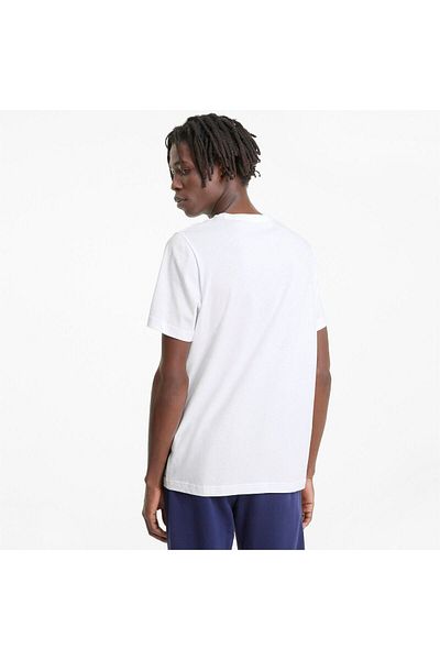 Puma Tričko Puma Essentials Small Logo, Bílé, Pánské