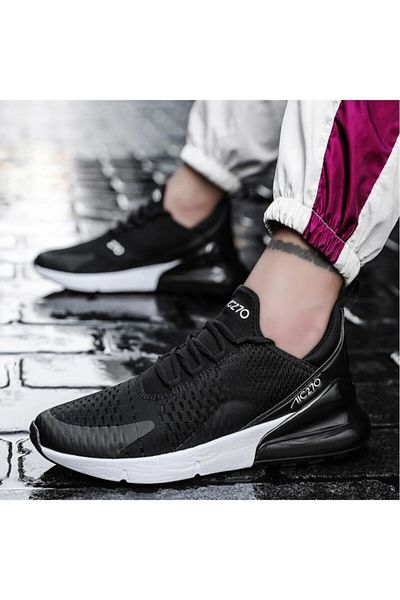 AZE STEP Черно-бели леки маратонки - Air Mesh, Aic 270 за бягане и ежедневно ходене