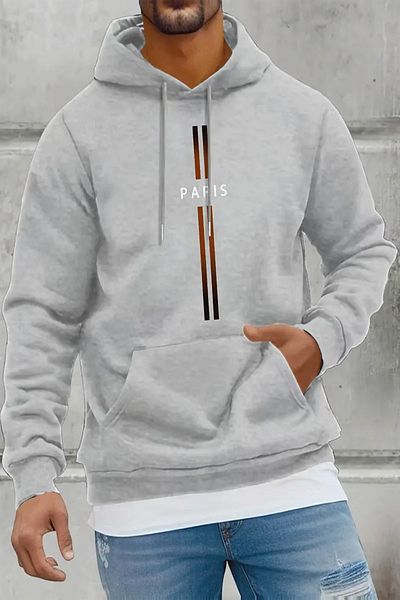 uyguntarz Hanorac oversize din bumbac imprimat Paris