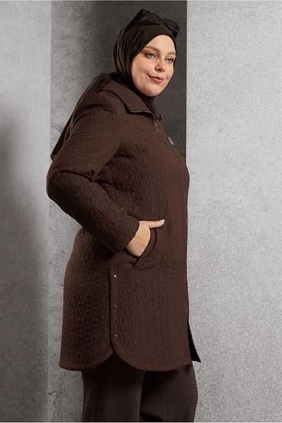 Alvina TRENCH MATLASAT 10930