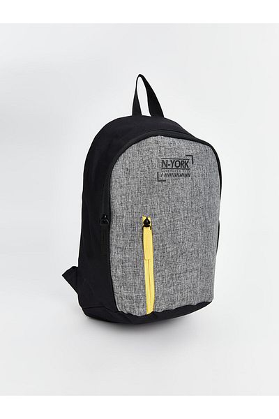 LC Waikiki ACCESORII LCW Rucsac pentru băiat cu imprimeu gri