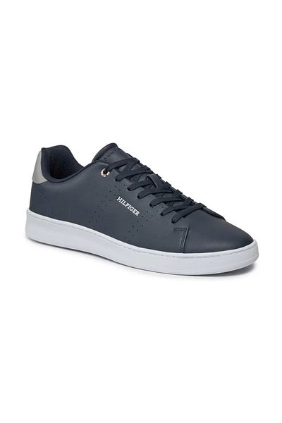 Tommy Hilfiger Pánske tenisky v námorníckej modrej - COURT CUP LTH PERF DETAIL