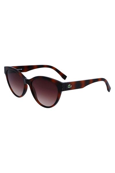 Lacoste L983s 240 55 Ochelari de soare Cat Eye Brown Bone pentru femei