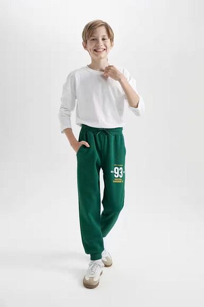 DeFacto Bedruckte Jogginghose für Jungen mit elastischem Bund und Taschen 3142277